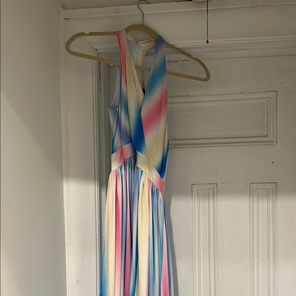 Multicolor Striped Maxi Dress - Picture 2 of 4